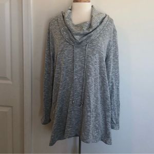 Gray Edista Cowl Neck NWT